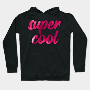 Super cool in pink Hoodie